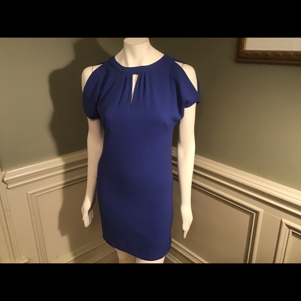 Cobalt Blue Whbm Dress, Excellent Condition!